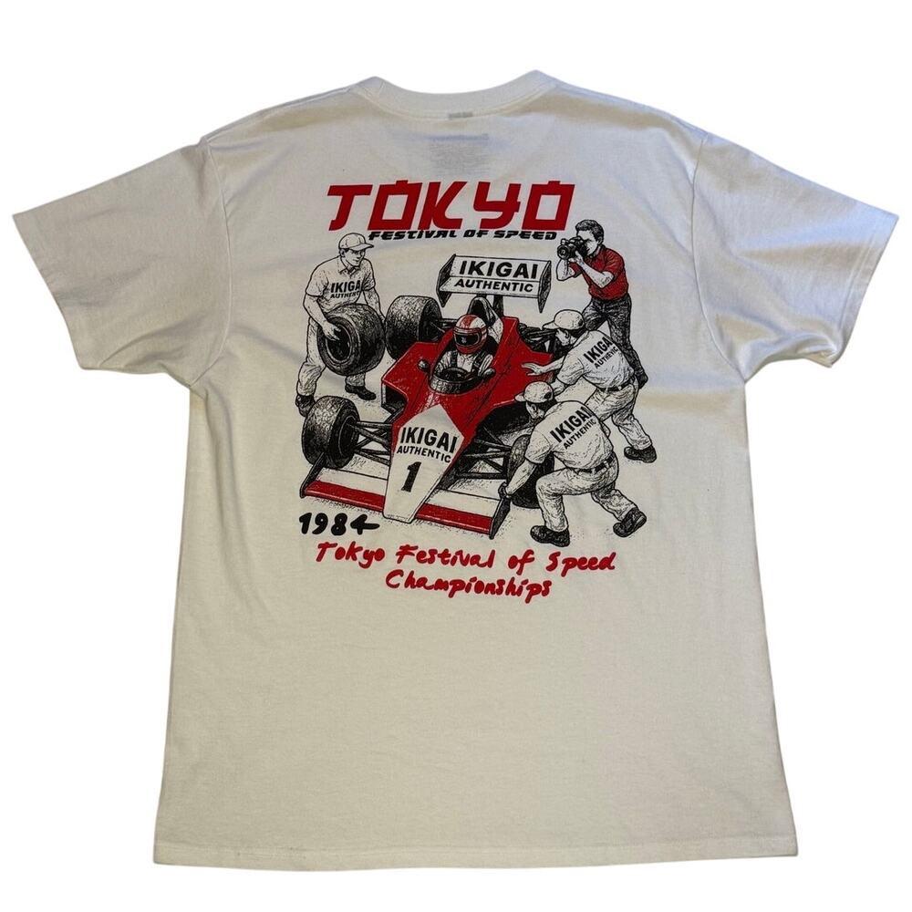 BrandMakers 1984 Tokyo Festival of Speed Championships Shirt sz: LARGE
